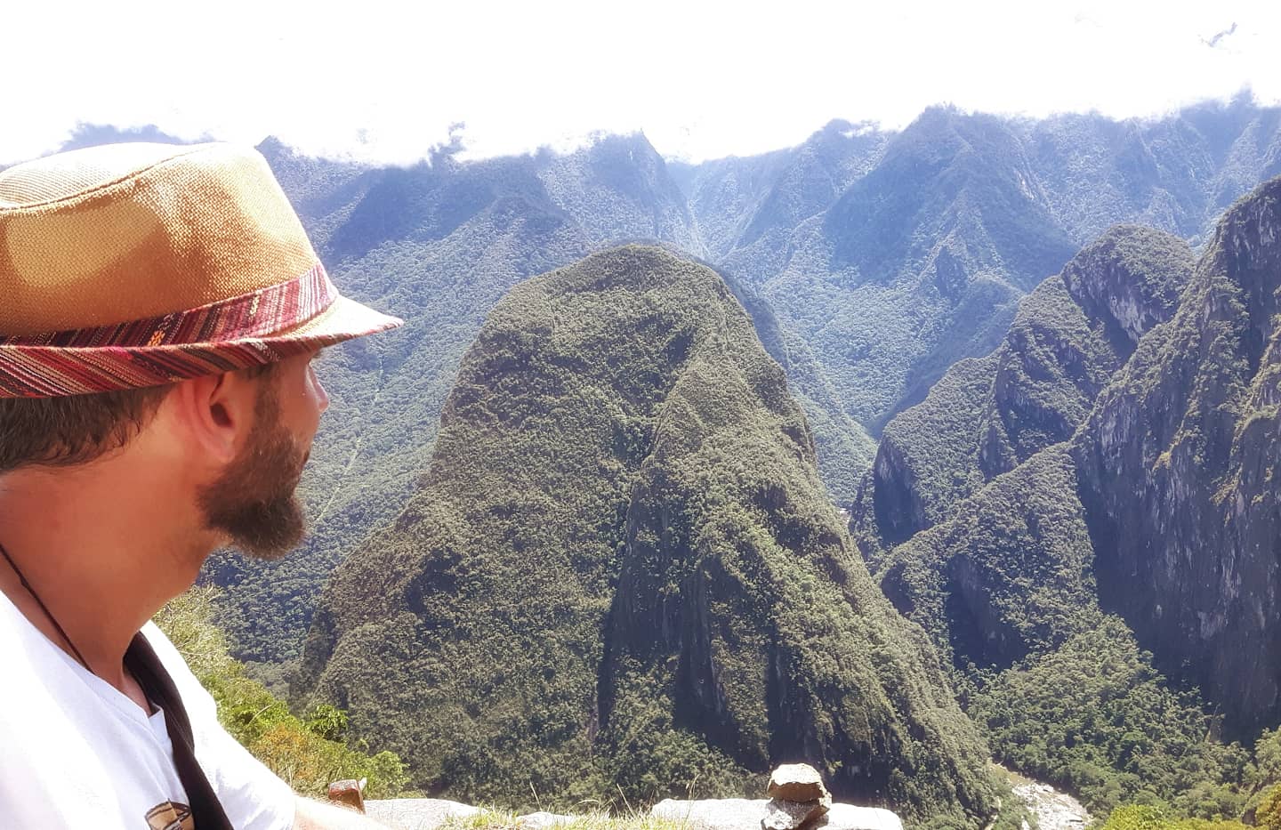 Picture in Machu Picchu