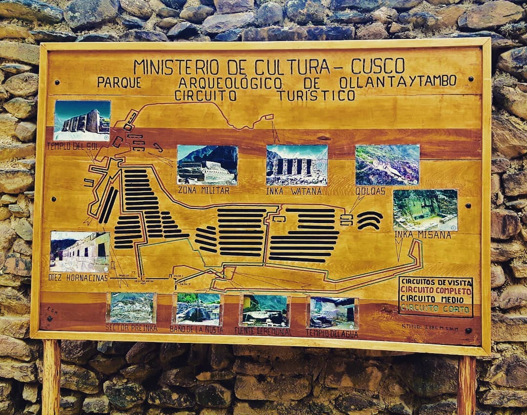 Picture in Ollantaytambo